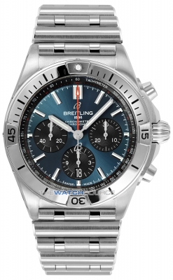 Buy this new Breitling Chronomat B01 42mm ab0134101c1a1 mens watch for the discount price of £6,586.00. UK Retailer.